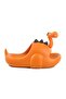 Dinosaur P-F Orange Lightweight Flexible Children's Slippers - 3