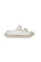 Feelup Comfort Sole Eva Men's Beach Pool Sea Daily Velcro Slippers Ecru - 2