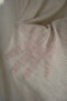 Natural Flame Effect Linen Special Ironing Thick Beige Tulle Curtain 1/2 Pleated Buk - 2
