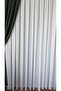 Cappuccino Organic Bamboo Tulle Curtain 1/3 Dense Pleats No Wrinkle No Ironing Required - 5