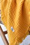 Muslin 4 Layer Baby Blanket 110cm X 110cm 100% Natural Organic Cotton - 2
