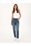 Indigo Mom Fit Jean Pants 50310742-Vr028 - 3