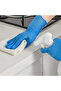 N100 Nitrile Gloves, Medium, 4.0MIL, 100pcs, Powder-Free, Chemical-Resistant - 5