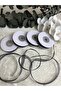 Black Organza Ribbon 1 cm X 20 m – Gift, Dowry, Bundle, Invitation and Special Day Decoration - 2