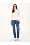 Ecru Slim Fit Half Fisherman Basic Sweater 50310887-Vr019 - 4