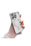 Glass Protective Case for iPhone 13 Pro Max, Silver - 2