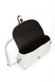 Clamshell Detailed Daily Women's White Shoulder Bag with Buckle Detail - 5