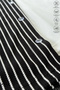 Men's Waffle Cotton Fabric Striped Seasonal Lycra Oversize Short Sleeve Shirt - 3