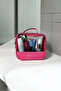 Pvc Transparent Travel Makeup Cosmetic Bag Pink - 8