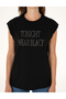 Black Regular Fit T-Shirt 50305815-Vr046 - 6