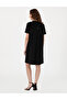 Black Regular Fit Knitted Dress 50308246-Vr046 - 4
