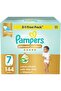 Ultimate Comfort Taped Diapers, Size 7, 15+kg, Lotion Infused with Aloe Vera and Vitamin E,
