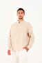 Men's Regular Fit 100% Cotton Muslin Judge Collar Half Placket Shirt - 3