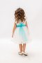 Girl's Princess Evening Dress Belted Lace Birthday Dress 3-6 Years Old - 2