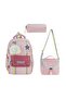 School Bag with Thermal Lunch Bag and Pen Holder