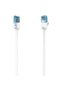 Cablu U/UTP CAT6a, Plat, 5m