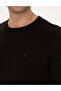 Dark Brown Slim Fit Crew Neck Basic Sweater 50315509-Vr084 - 7
