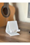 Stylish Decorative Desktop Tablet and Phone Stand - Marble White - 3