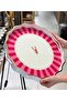 Luxury Acrylic Round Tray İwon Pink 38cm - 2