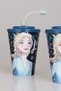 "Dekomus Pocket Notebook with Gift" Licensed Elsa Frozen Cup with Straw - 3
