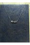 Stainless Steel Stone Ataturk Signature Necklace - 2
