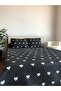 Heart Double 3 Piece Bedspread Set - 200X240 cm (with Pvc Bag) - 3
