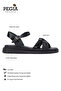 Genuine Leather Women's Sandals Dg6054 - 2