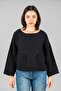 Cep Detail Long Sleeve Bluz - 3