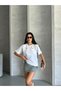 Asur Boutique Women's Embroidered Crew Neck T-Shirt - 5