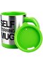 Automatic Self-Stirring Stainless Steel Coffee Mug 400ml by Natchcart (Green) - 2
