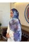 Esilda Pattern Moon Shawl - 2