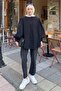Balloon Sleeve Shirt Black