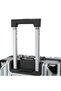 28 Inch Luggage Spinner Wheels - Polycarbonate Trolley Bag - Hard Shell - Aluminum Frame - Silver - 7