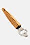 Stainless Steel Bottle Opener With Acacia Wood Handle, Beige - 3
