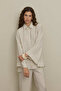 Basic Modal Shirt Suit Stone - 5