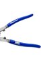8" Heavy Duty Cable Cutter, Carbon Steel, Dipped Handle for Aluminum, Copper, Blue, VT2207 - 4