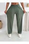 Women's Two Piece Lounge Set – Crop Top and Wide Leg Pants – Summer Casual Sports Set - 3