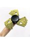 Vintage Wings Design Metal Fidget Spinner, Gold and Black, Antique Style Stress Relief Toy - 4