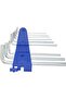 9-Piece Long Chrome Vanadium Hex Key Set (1.5-10mm) for Home Repair & General Use, VT2162 - 4