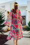 Remsa Single Kaftan Kimono Pareo on the Hijab Swimsuit Pink Rp031 Desire - 8