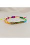 Colorful Friendship Bracelet-Unisex Macrame Rope Bracelet-Gift Bracelet-Rope Bracelet-Knit Bracelet - 4