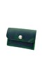 Genuine Leather Handmade Men's Card Holder Wallet - Stitched Detail - 3