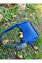 Cobalt Blue Women's Baguette Handbag - 3