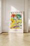 Picasso, Matisse, Frida Kahlo Set of 3 Art Paintings - White Framed - 3