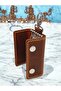 Genuine Leather Luxury Keychain - 6 Hook Design - Men & Women - 6