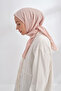 Muslin Tie Scarf - Powder - 3
