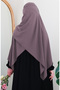 Medina Silk Shawl Large Size 70X220 - Dried Rose - 2