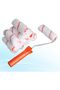 4 inch Paint Roller Set - Wall Paint Roller with Roller Covers Kit - 6