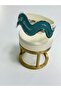 Ocean Waves Theme Turquoise Enamel Inlaid Steel Bracelet - 2