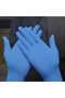 Disposable Vinyl Gloves - Set of 100, Medium (Blue) - 6